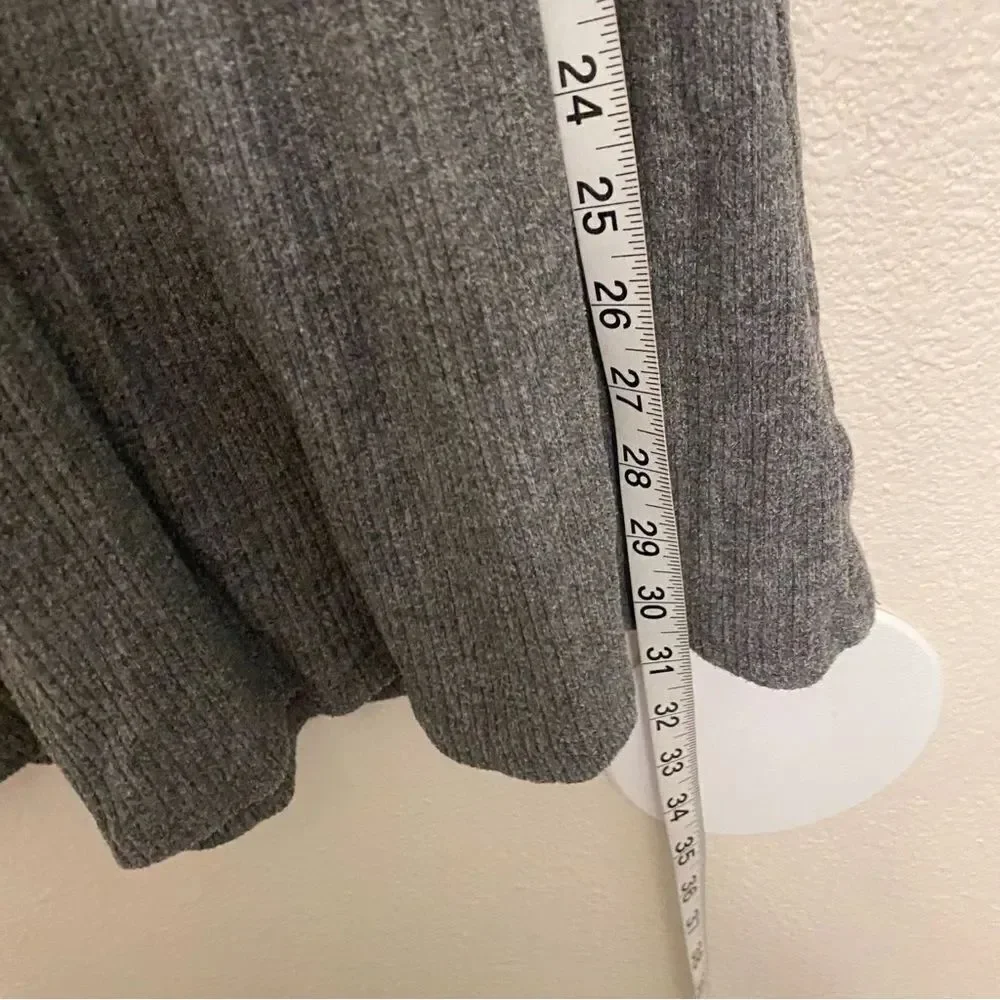 Old navy cozy knit ribbed mock neck long sleev sweater winter fall dress L 10/12